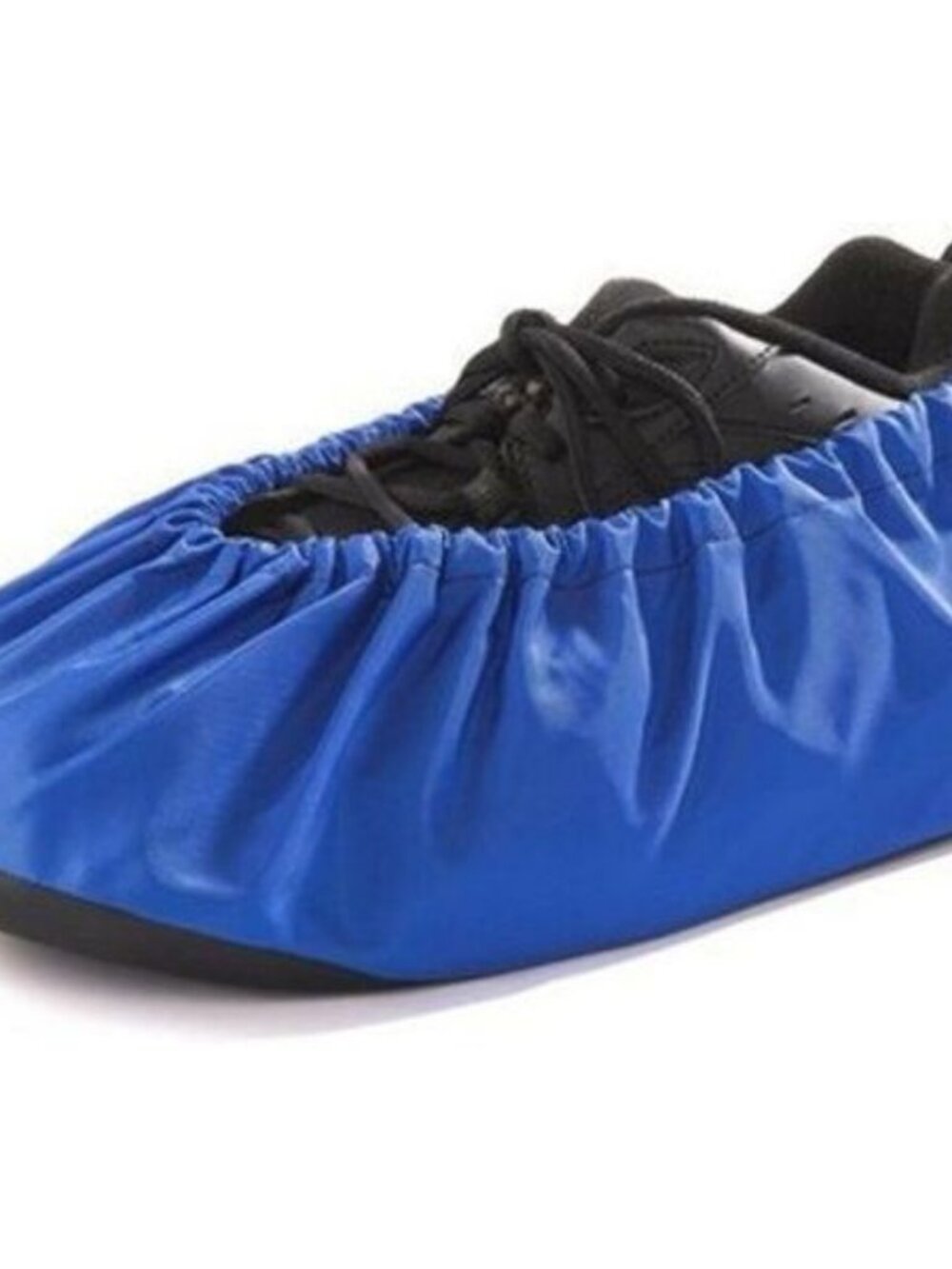 Reusable Shoe Boot Covers. USA made, Washable, Non Skid, Lab, Medium, Royal Blue